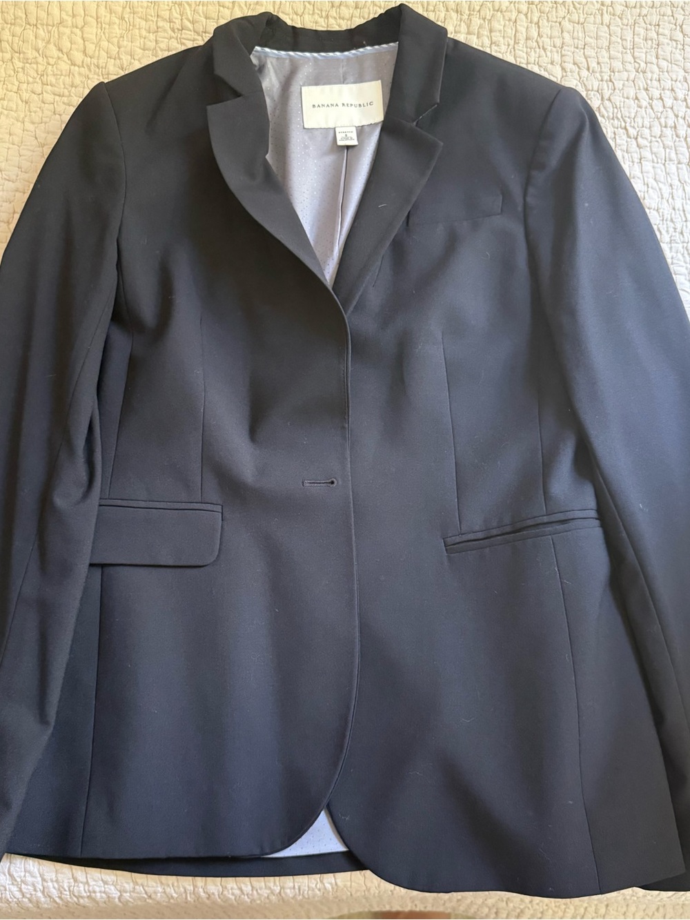Banana Republic Black Women's Single-Button Blazer
